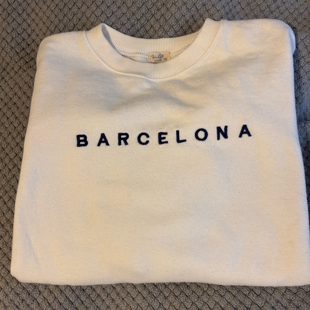 Brandy Melville John Galt Barcelona Crewneck